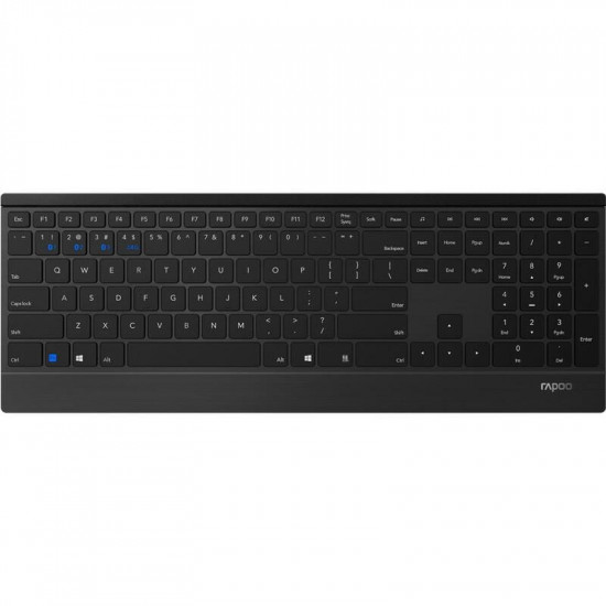 Клавіатура бездротова Rapoo E9500M Wireless Black