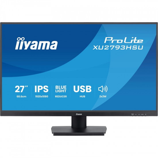 Монітор Iiyama 27" ProLite XU2793HSU-B7 IPS Black 100Hz