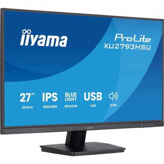 Монітор Iiyama 27" ProLite XU2793HSU-B7 IPS Black 100Hz