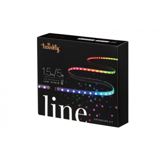 Світлодіодна стрічка Twinkly TWL100STW-BEU Smart LED Gen II 1.5 м, Black (TWL100ADP-B)
