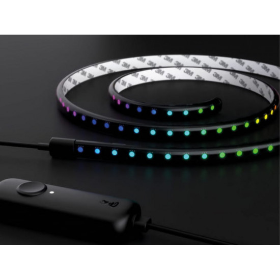 Світлодіодна стрічка Twinkly TWL100STW-BEU Smart LED Gen II 1.5 м, Black (TWL100ADP-B)