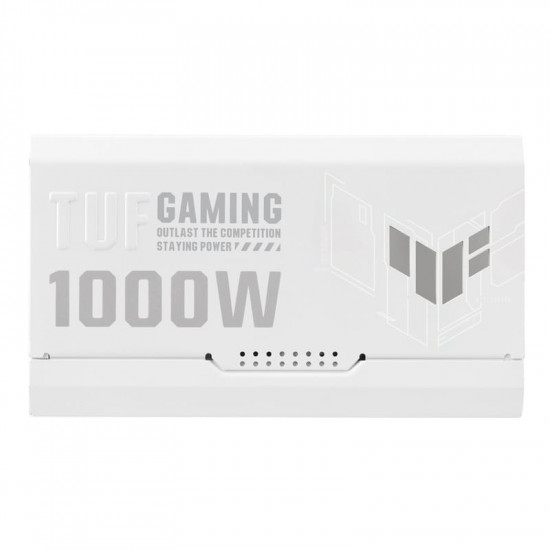 Блок живлення Asus TUF-GAMING-1000G-WHITE PCIE5 1000W Gold (90YE00S5-B0NA00)