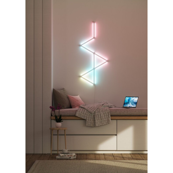 Розумна система освітлення Nanoleaf Lines Starter Kit Apple HomeKit, 9 шт. (NL59-K-0002LW-9PK-EU)