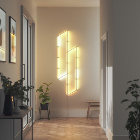 Розумна система освітлення Nanoleaf Lines Starter Kit Apple HomeKit, 9 шт. (NL59-K-0002LW-9PK-EU)