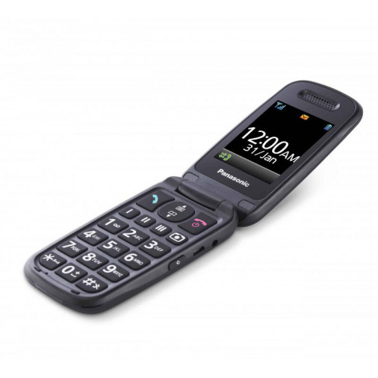 Мобiльний телефон Panasonic KX-TU446 Grey (KX-TU446EXB)