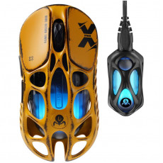 Миша GravaStar Mercury X Pro Battle-Worn Yellow Wireless (GS_X_PRO_YLW)