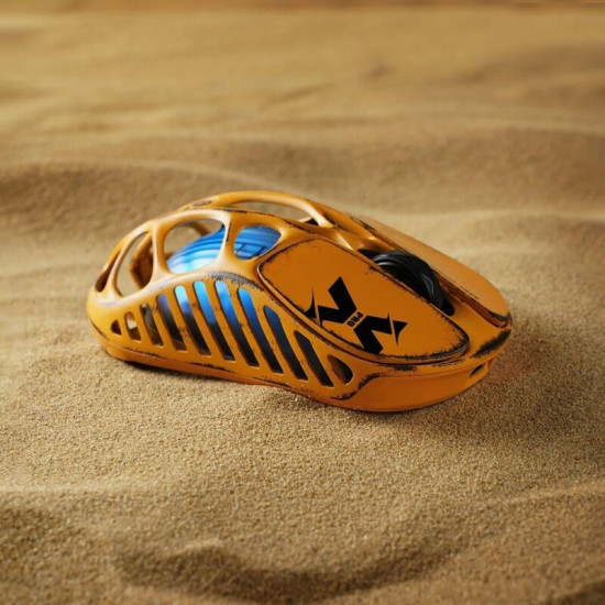 Миша GravaStar Mercury X Pro Battle-Worn Yellow Wireless (GS_X_PRO_YLW)