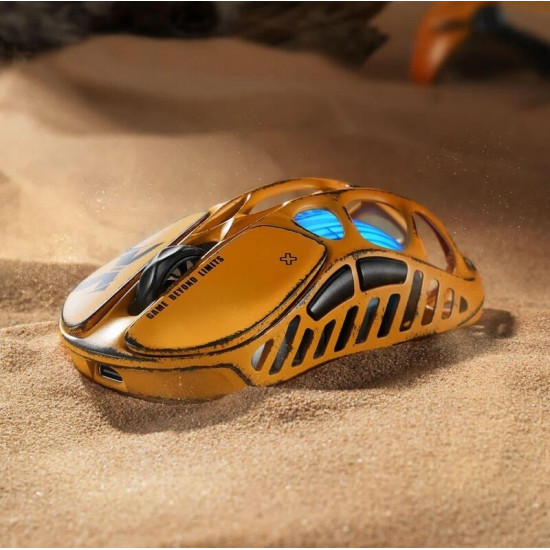Миша GravaStar Mercury X Pro Battle-Worn Yellow Wireless (GS_X_PRO_YLW)