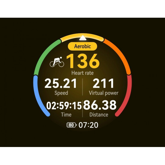 Смарт-годинник Huawei Watch GT 6 46mm Black with Black Fluoroelastomer Strap (55020FTX)