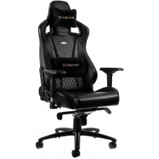Крісло для геймерів Noblechairs Epic Real Leather Black (NBL-RL-BLA-001)