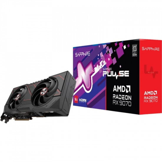 Відеокарта AMD Radeon RX 9070 16GB GDDR6 Pulse Gaming OC Sapphire (11349-03-20G)
