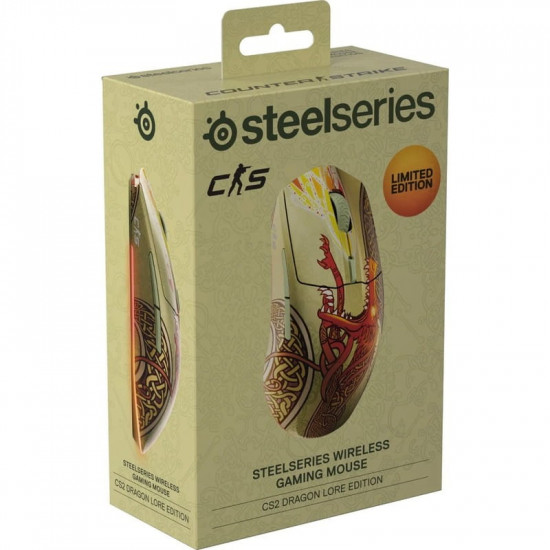 Миша бездротова SteelSeries CS2 Dragon Lore Edition (62614)