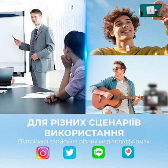 Мікрофон Fifine M9W White