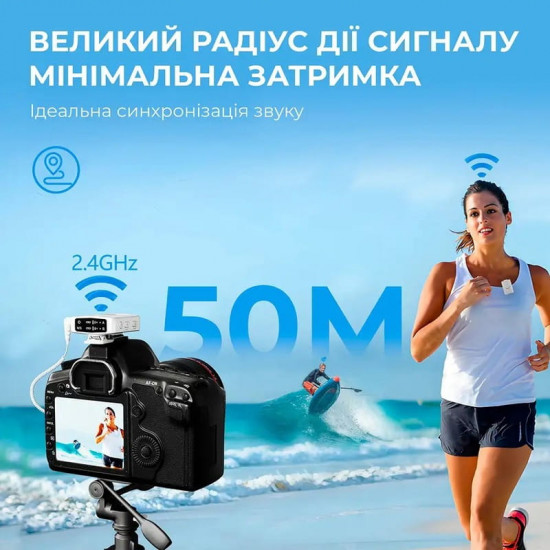 Мікрофон Fifine M9W White