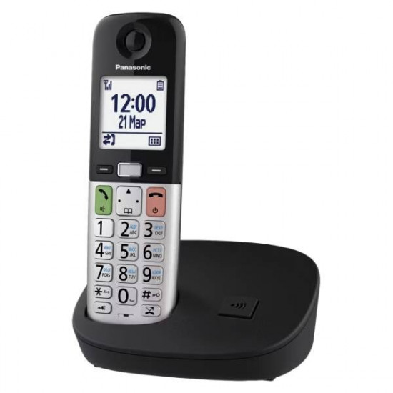 Радіотелефон DECT Panasonic KX-TGU410UCB Black