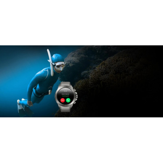 Смарт-годинник Mibro GS Explorer S Titanium Silicone