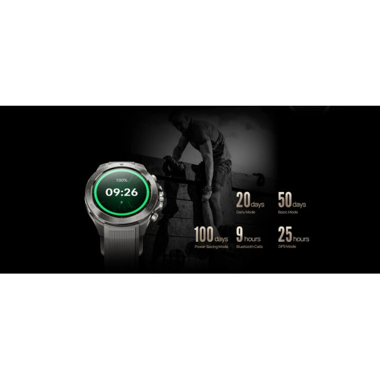 Смарт-годинник Mibro GS Explorer S Titanium Silicone
