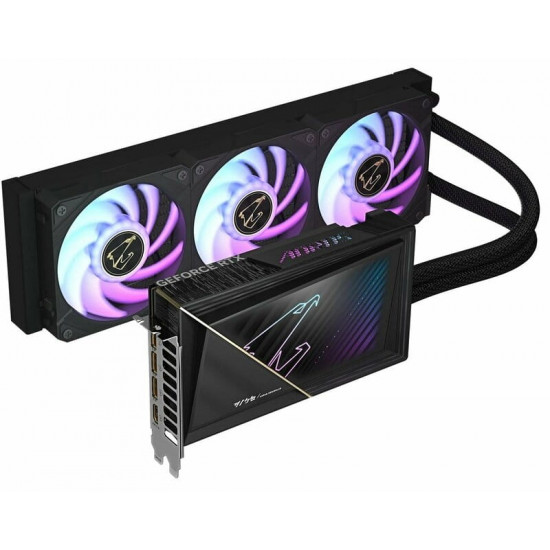 Відеокарта GF RTX 5080 16GB GDDR7 Aorus Xtreme Waterforce Gigabyte (GV-N5080AORUSX W-16GD)