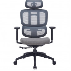 Крісло офісне OfficePro Skyline Black/Dark Gray (OC580-B-DG-DG)