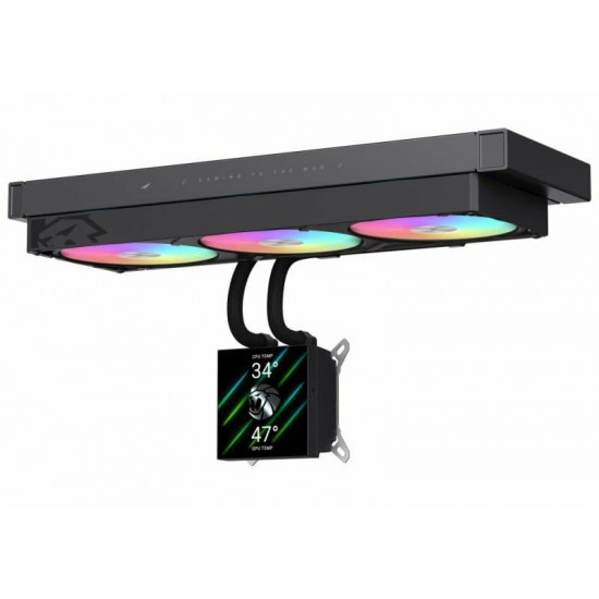 Система водяного охолодження GameMax Glacier 360 LCD Black