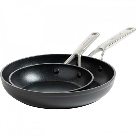Набір сковорідок KitchenAid Forged Hardened Aluminium 2 предмети (CC005698-001)