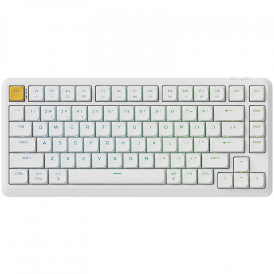 Клавіатура бездротова Keychron J1, K Pro Banana, Hot-Swap, RGB White (J1-Q4-UA)