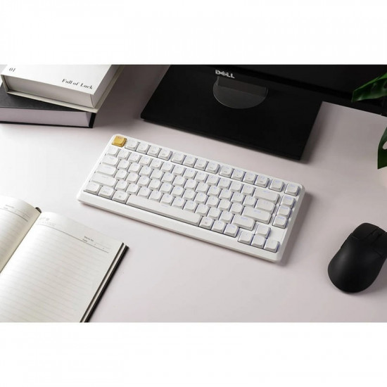Клавіатура бездротова Keychron J1, K Pro Banana, Hot-Swap, RGB White (J1-Q4-UA)