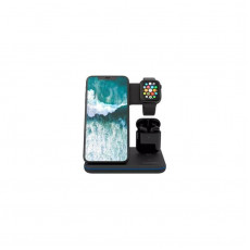 Бездротовий зарядний пристрій Canyon WS-302 15W 3in1 Black (CNS-WCS302B)