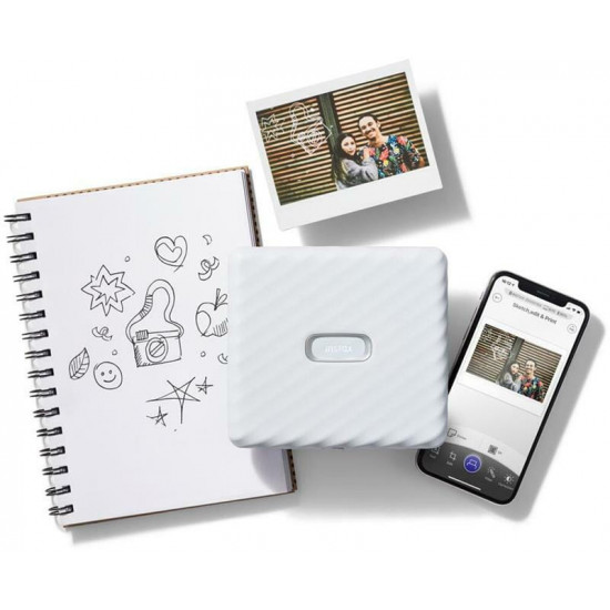 Принтер миттєвого друку Fujifilm Instax Link Wide Ash White EX D (16719574)