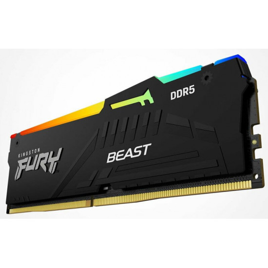 Модуль пам`ятi DDR5 16GB/6000 Kingston Fury Beast RGB Expo (KF560C30BBEA-16)
