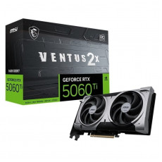 Відеокарта GF RTX 5060 Ti 16GB GDDR7 Ventus 2X OC Plus MSI (GeForce RTX 5060 Ti 16G VENTUS 2X OC PLUS)