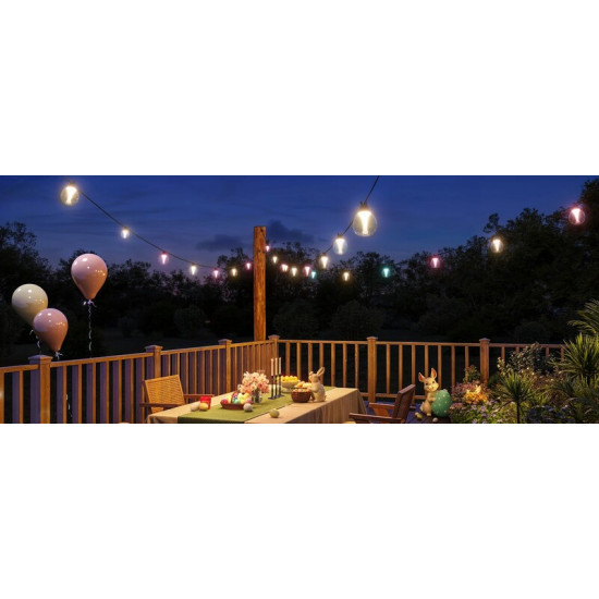 Гірлянда Smart LED Govee H7025 Outdoor Clear Bulb String Lights 15м (H7025CB1)