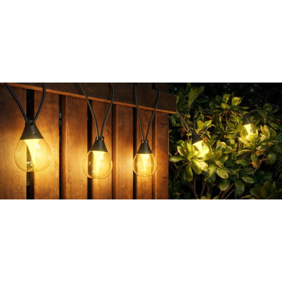 Гірлянда Smart LED Govee H7025 Outdoor Clear Bulb String Lights 15м (H7025CB1)