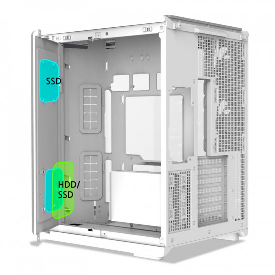 Корпус Zalman P60 White