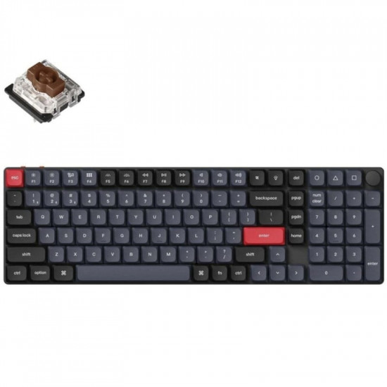 Клавіатура бездротова Keychron K17 PRO 100Key (K17P-B3-UA)