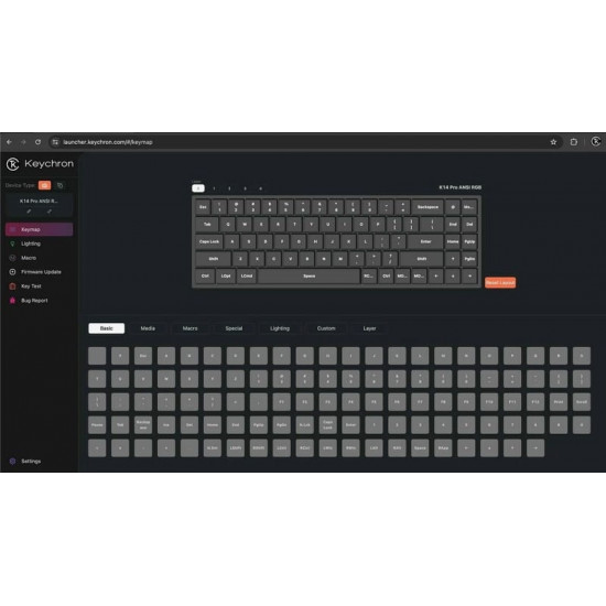 Клавіатура бездротова Keychron K17 PRO 100Key (K17P-B3-UA)