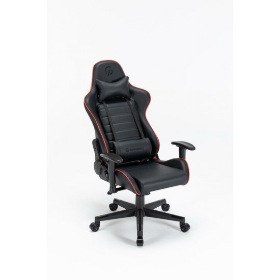 Крісло для геймерів GamePro Rush Black/Red (GC-575-Black-Red)