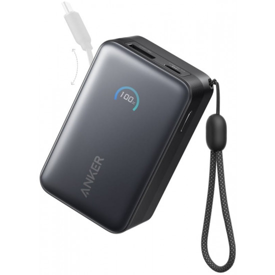 Універсальна мобільна батарея Anker Nano 10000mAh 45W Black (A1638H11)