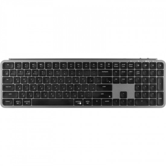 Клавіатура бездротова Keychron B6 Pro Space Gray (B6P-K1-UA)