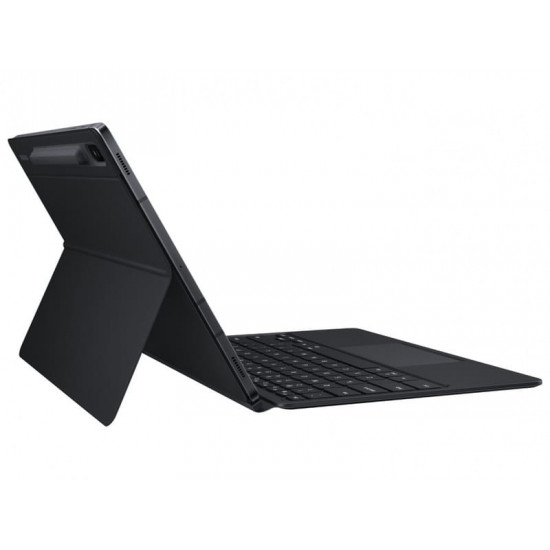 Чохол-клавіатура Samsung Book Cover Keyboard для Samsung Galaxy Tab S7+ 12.4 SM-T970/SM-T795/SM-T976 / Galaxy Tab S8+ 12.4 SM-X800/SM-X806 Black (EF-DT970BBRGRU)