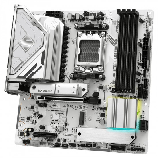 Материнська плата ASRock B850M Steel Legend WiFi Socket AM5