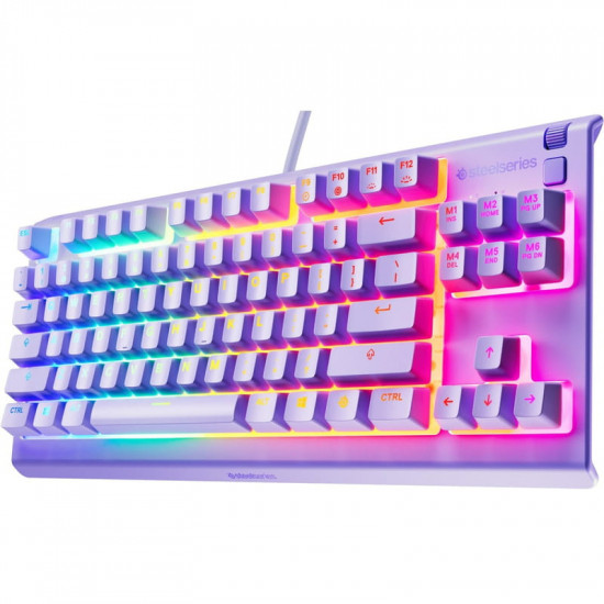 Клавіатура SteelSeries Apex 3 TKL Lavender (64940)