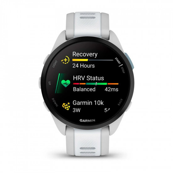 Смарт-годинник Garmin Forerunner 165 Mist Grey/Whitestone (010-02863-21)