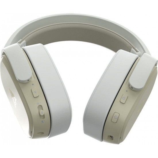 Bluetooth-гарнітура Ajazz AHM09 MAX 3-Mode Grey (AHM09-MAX-GW)