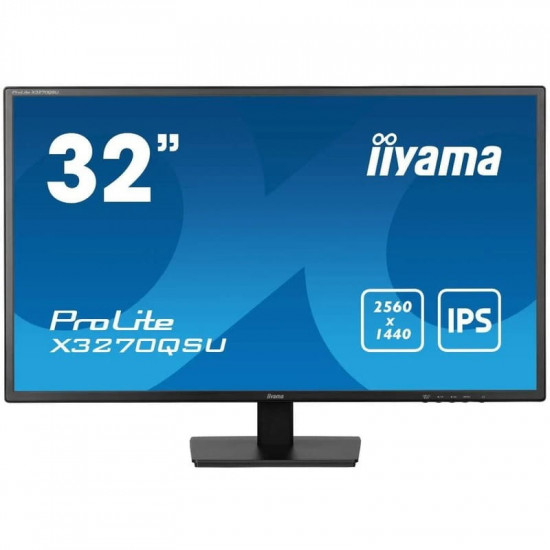 Монітор Iiyama 31.5" ProLite X3270QSU-B1 IPS Black 100Hz