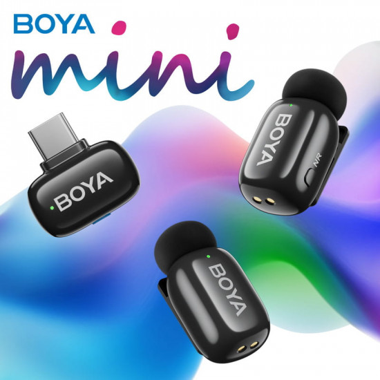 Мікрофон BOYA mini-23 Type-C Black