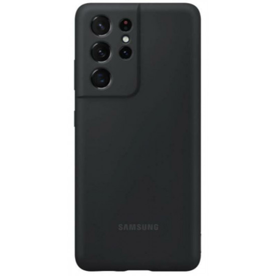 Чохол-накладка Samsung Silicone Cover для Samsung Galaxy S21 Ultra SM-G998 Black (EF-PG99PTBEGRU)+S Pen