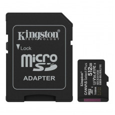Карта пам`яті MicroSDXC 512GB UHS-I Class 10 Kingston Canvas Select Plus R150MB/s + SD-адаптер (SDCS3/512GB)