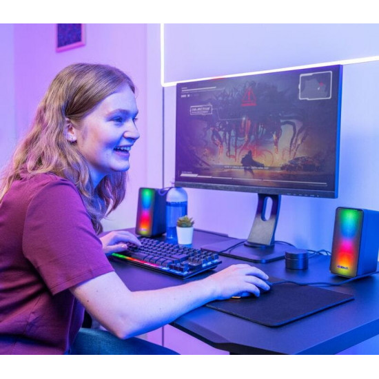 Акустична система Trust GXT 611 Wezz RGB Black (24587)
