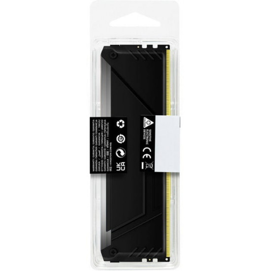 Модуль пам`яті DDR4 8GB/3200 Kingston Fury Beast RGB (KF432C16BB2A/8WP)